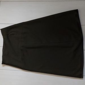 Diane von furstenberg classic A line skirt sz0 silk wool